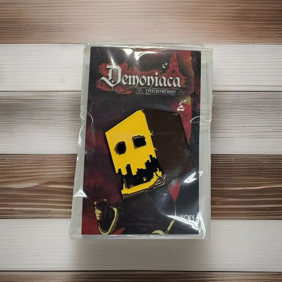 Demoniaca Everlasting Night Enamel Pin VGNYsoft Exclusive Video Game Collectible - Picture 1 of 3